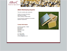 Tablet Screenshot of abeec.co.uk